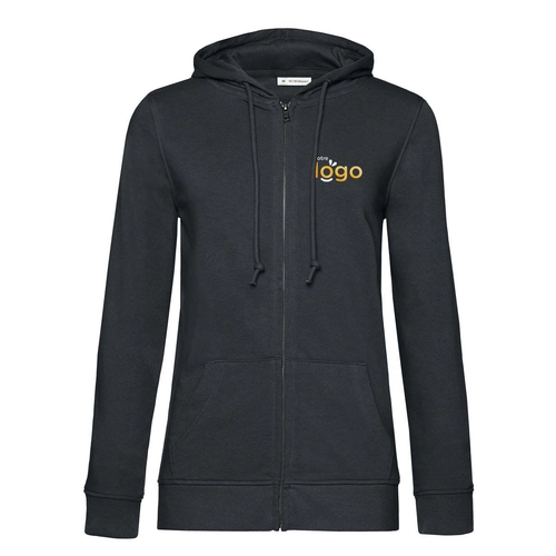 image du produit Sweat  zippé à capuche Eco Coton BIO