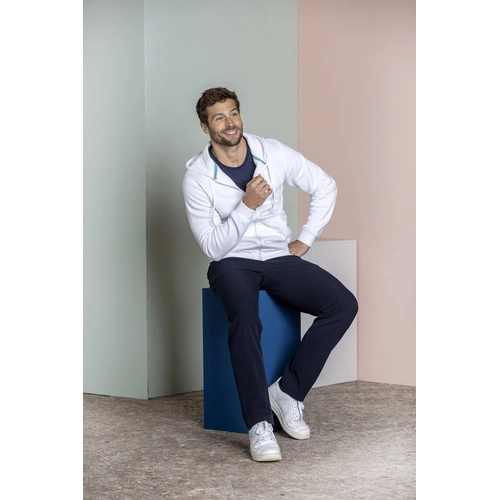 image du produit Sweat zippé à capuche en coton bio certifié GOTS pour Homme 280gr