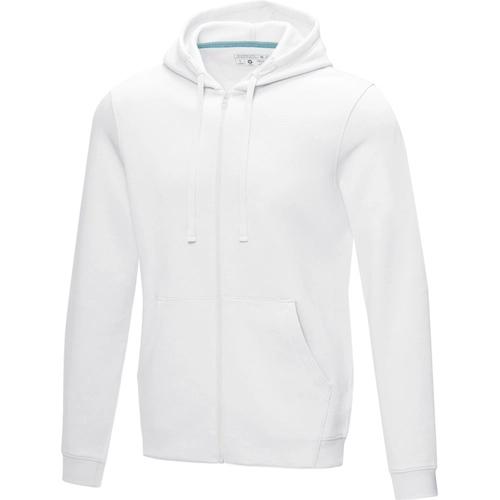 image du produit Sweat zippé à capuche en coton bio certifié GOTS pour Homme 280gr