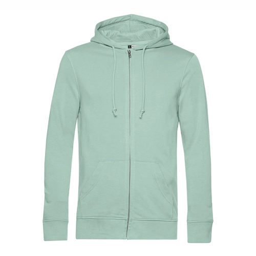 image du produit Sweat zippé à capuche homme, 20% en RPET