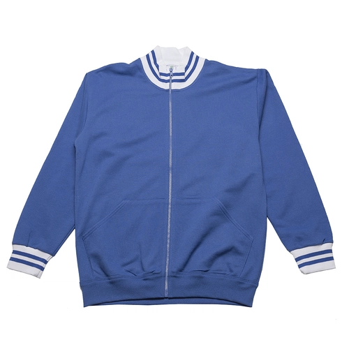 image du produit Sweat zippé bicolore pour homme 100% coton