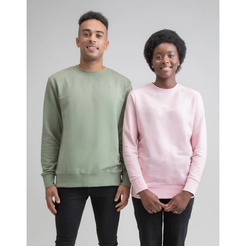 image du produit Sweatshirt en coton et polyéthylène téréphtalate