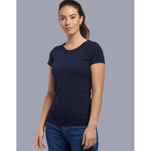 image du produit T-Shirt Femme Made In France en coton bio - manches courtes