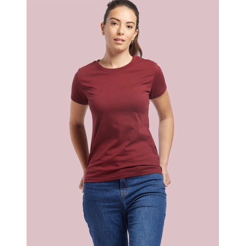 image du produit T-Shirt Femme Made In France en coton bio - manches courtes