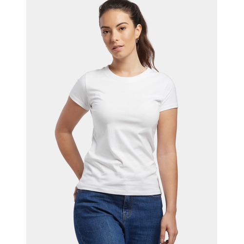 image du produit T-Shirt Femme Made In France en coton bio - manches courtes