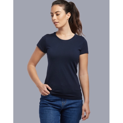 image du produit T-Shirt Femme Made In France en coton bio - manches courtes