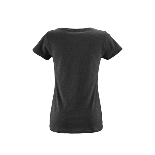 image du produit T shirt Femme manches courtes - coton bio et polyester recyclé