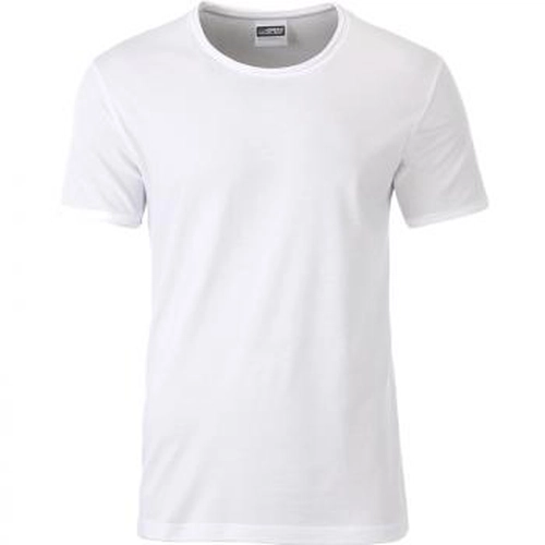 image du produit T-shirt homme 100% coton bio, col rond, manches courtes