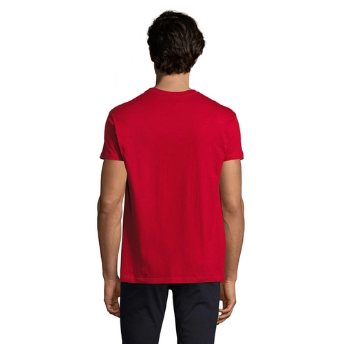 image du produit T-shirt homme col rond, 100% coton semi-peigné ringspun