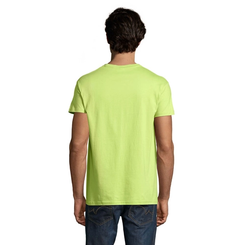 image du produit T-shirt homme col rond, 100% coton semi-peigné ringspun