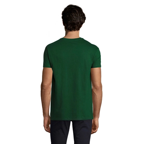 image du produit T-shirt homme col rond, 100% coton semi-peigné ringspun