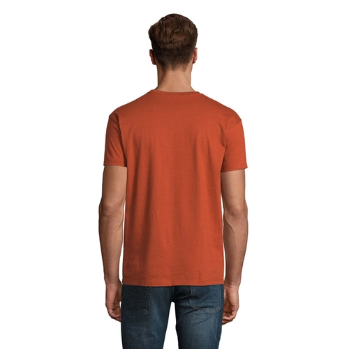image du produit T-shirt homme col rond, 100% coton semi-peigné ringspun