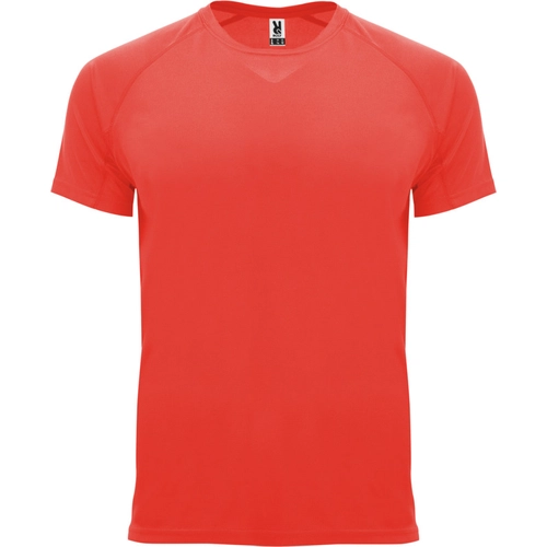 image du produit T-shirt technique raglan à manches courtes pour homme - en maille piquée