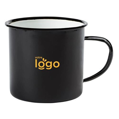 image du produit Tasse en émail RETRO CUP, mug 350 ml