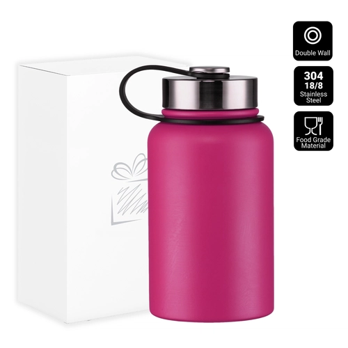 image du produit Thermos alimentaire sous vide 600 ml - idéal pour le repas du déjeuner au travail