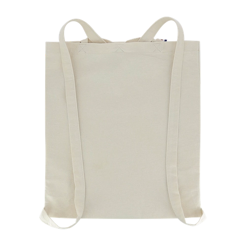 image du produit Tote bag à dos confectionné en France - coton recyclé 250gr/m2