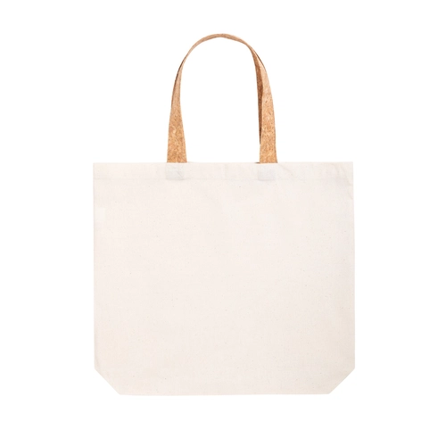 image du produit Tote bag en coton avec anses en liège - 100% coton 180gr