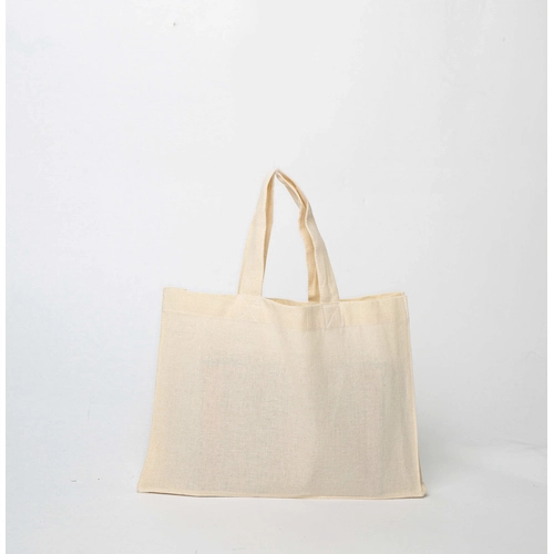 image du produit Totebag avec soufflet en coton 140gr - soufflet de 4 cm en bas