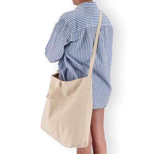image du produit Totebag en coton 220 g/m2 - avec une poignée longue