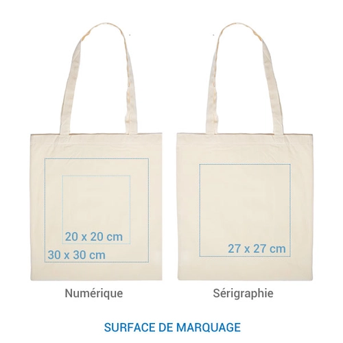 image du produit Totebag Made in Europe 100% coto 145g/m2 - label oekotex