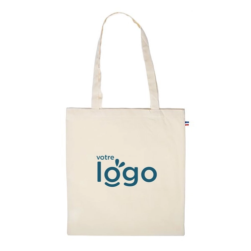 image du produit Totebag personnalisé Made in France avec coton bio 150g/m²