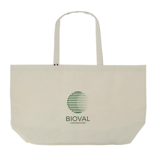 image du produit Totebag XXL en coton recyclé 250gr/m2 - Made in France