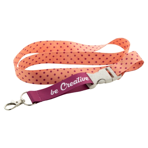 image du produit Tour de cou en sublimation - Lanyard évènementiel