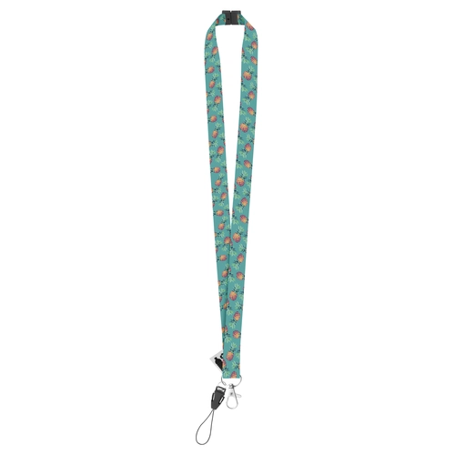 image du produit Tour de cou en sublimation - Lanyard évènementiel en RPET