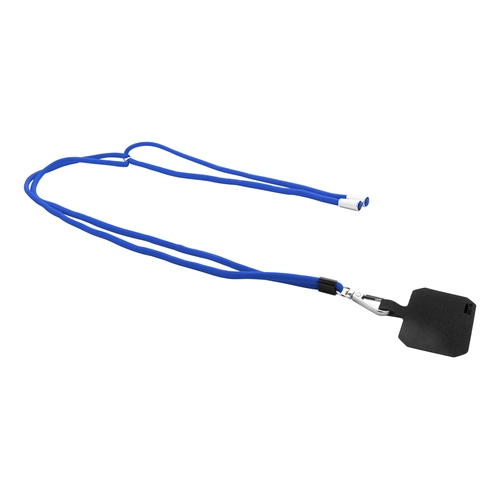 image du produit Tour de cou support pour téléphone portable en RPET réglable en longueur