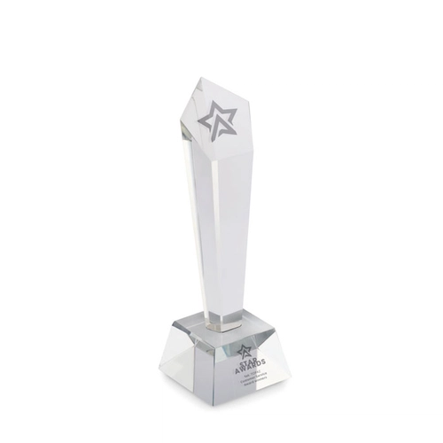 image du produit Trophée en cristal avec boite cadeau