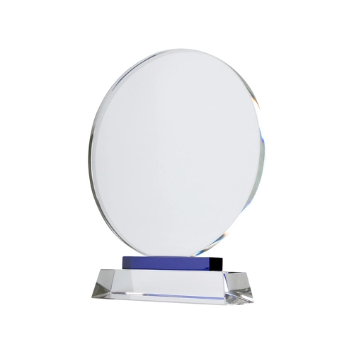 image du produit Trophée rond en cristal - livré dans boîte cadeau