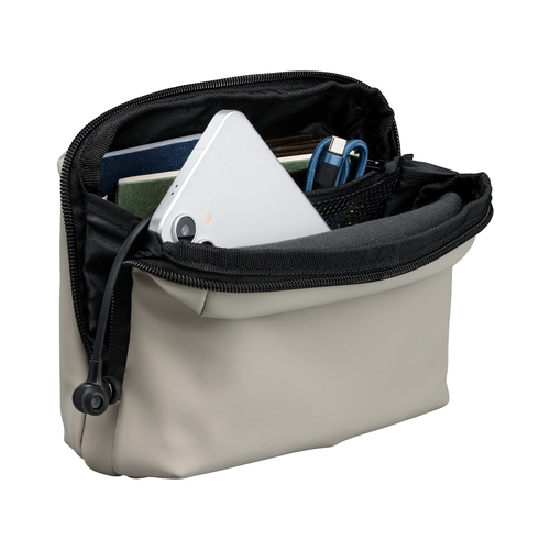 image du produit Trousse avec fermeture zippée et multiples poches en rPET – 2L