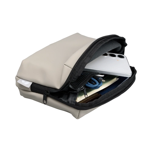 image du produit Trousse avec fermeture zippée et multiples poches en rPET – 2L