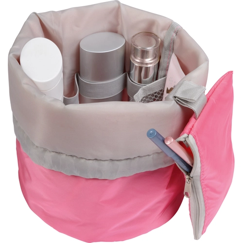 image du produit Trousse de toilette en nylon avec cordon de serrage