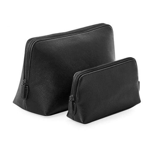 image du produit Trousse en similicuir double couche grand format