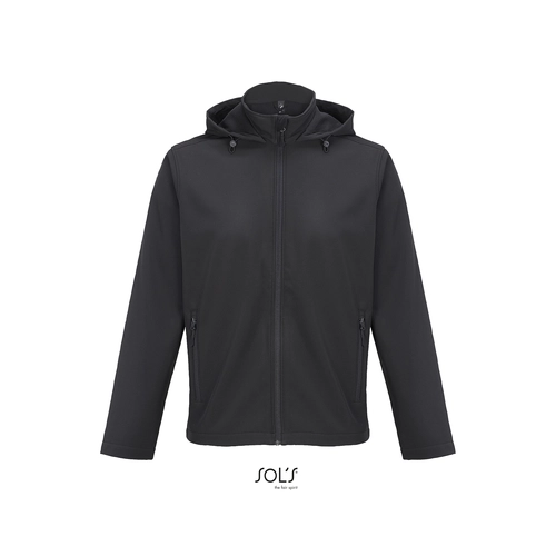 image du produit Veste à capuche softshell Homme 280gr/m2