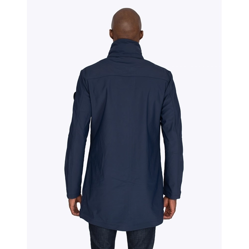 image du produit Veste longue imperméable unisexe en softshell 2,5 couches