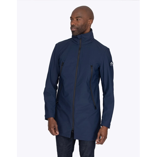 image du produit Veste longue imperméable unisexe en softshell 2,5 couches
