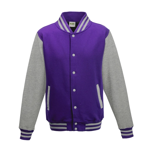 image du produit Veste molleton type Baseball, manche contrastées