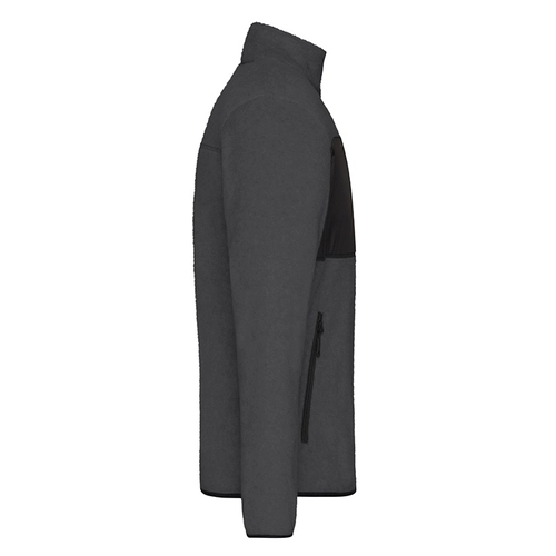 image du produit Veste polaire pour Homme en polyester recyclé - zip YKK