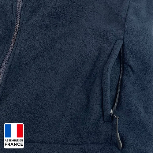 image du produit Veste polaire unisexe 280gr/m2 en polyester -  confectionnée en france