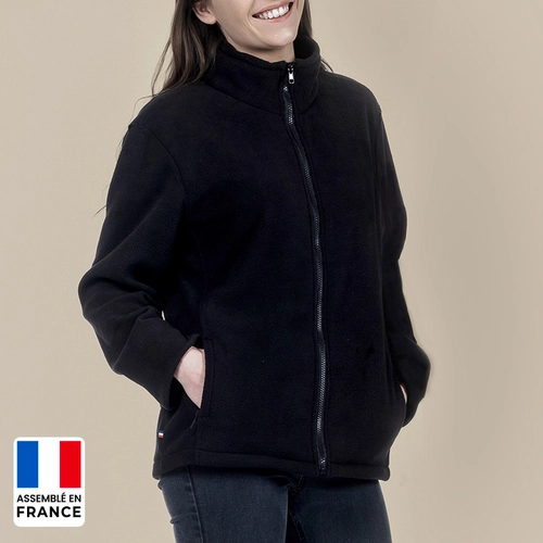 image du produit Veste polaire unisexe 280gr/m2 en polyester -  confectionnée en france