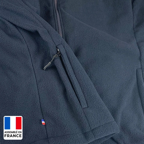 image du produit Veste polaire unisexe 280gr/m2 en polyester -  confectionnée en france