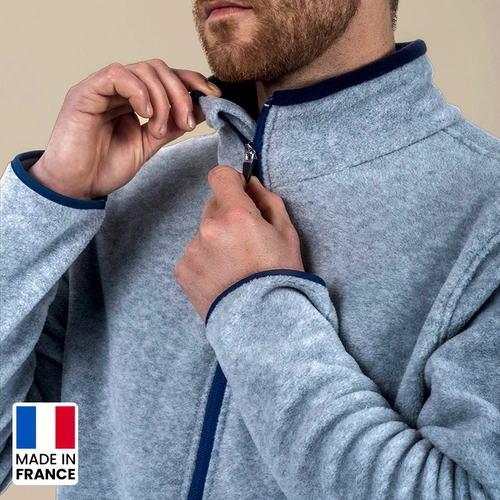 image du produit Veste polaire unisexe made in France 300 gr/m2