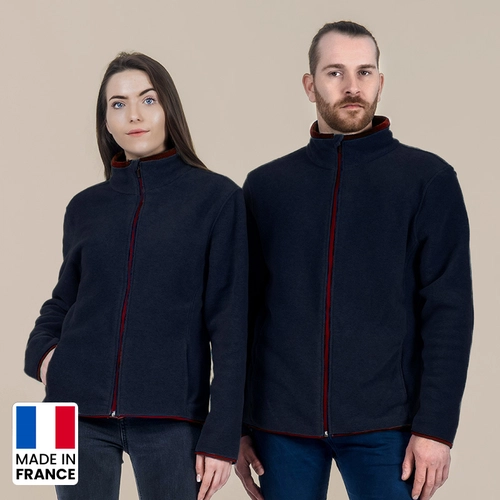 image du produit Veste polaire unisexe made in France 300 gr/m2