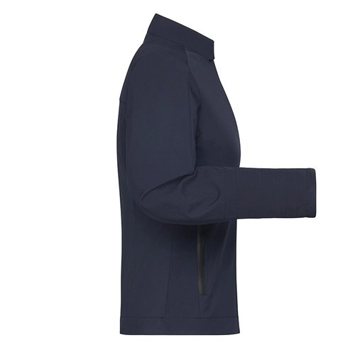 image du produit Veste softshell Femme avec poches intérieures et ouverture jeannette