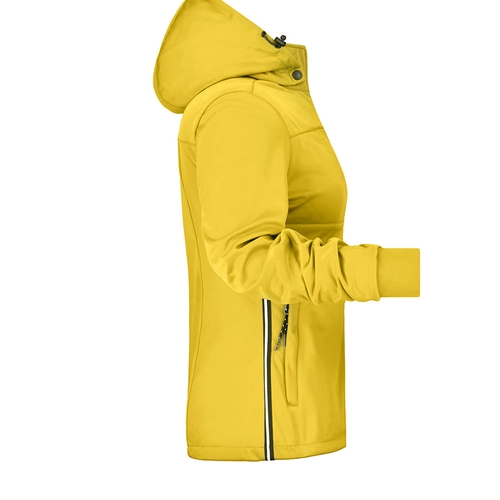 image du produit Veste softshell Hiver Femme avec capuche amovible - Coupe cintrée