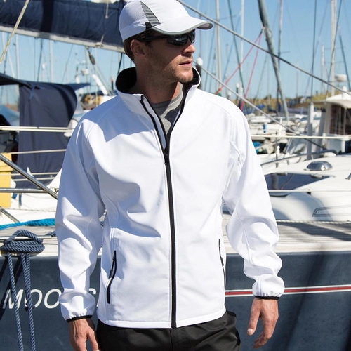 image du produit Veste softshell homme 100% polyester