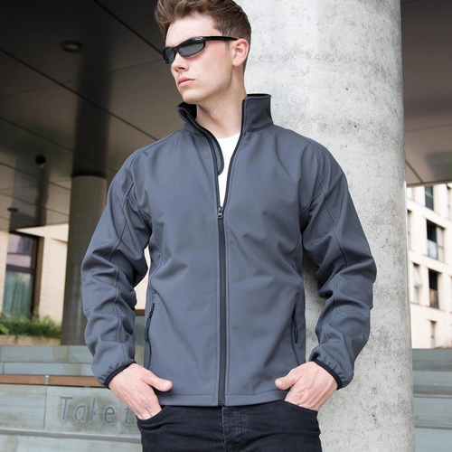 image du produit Veste softshell homme 100% polyester