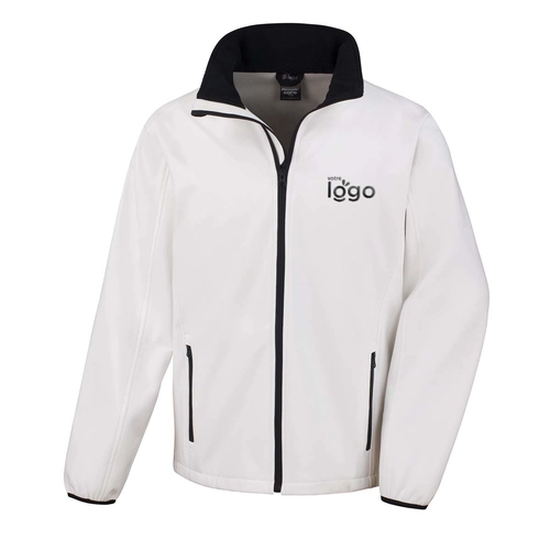 image du produit Veste softshell homme 100% polyester